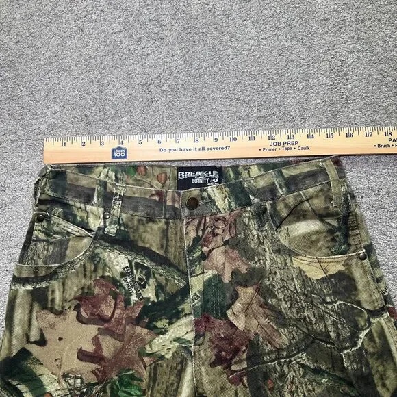 Mossy Oak Break-Up Infinity Men's Camouflage Hunting Jeans 30x30 Double Knee - Picture 6 of 6